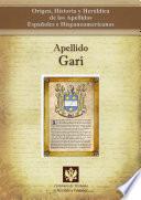 libro Apellido Garí