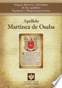 libro Apellido Martínez De Osaba