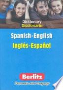 Berlitz Dictionary, Spanish English, English Spanish