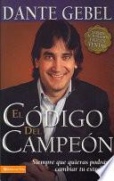 libro Codigo Del Campeon/ The Champion Code