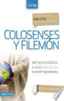 libro Comentario Bíblico Con Aplicación Nvi Colosenses Y Filemón