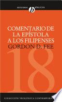 libro Comentario De La Epistola A Los Filipenses