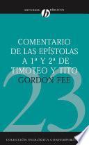 libro Comentario De Las Epistolas 1 Y 2 De Timoteo Y Tito