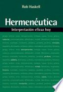 libro Hermenéutica