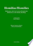 Homilias/homilies Domingos/sundays Ciclo/cycle B Tomo/book 1