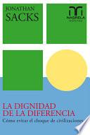 libro La Dignidad De La Diferencia