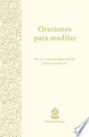 libro Oraciones Para Meditar