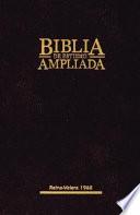 libro Biblia De Estudio Ampliada/thompson Chain Reference Study Bible