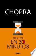 libro Chopra Para Leer En 30 Minutos