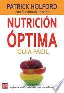 libro Nutrición óptima