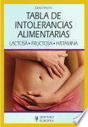 libro Tabla De Intolerancias Alimentarias