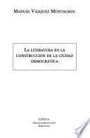 libro La Literatura En La Construcción De La Ciudad Democrática