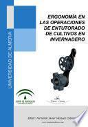 libro Ergonomía En Las Operaciones De Entutorado De Cultivos De Invernadero