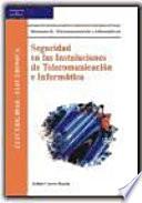 libro Seguridad En Las Instalaciones De Telecomunicación E Informática