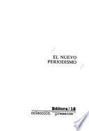 libro El Nuevo Periodismo